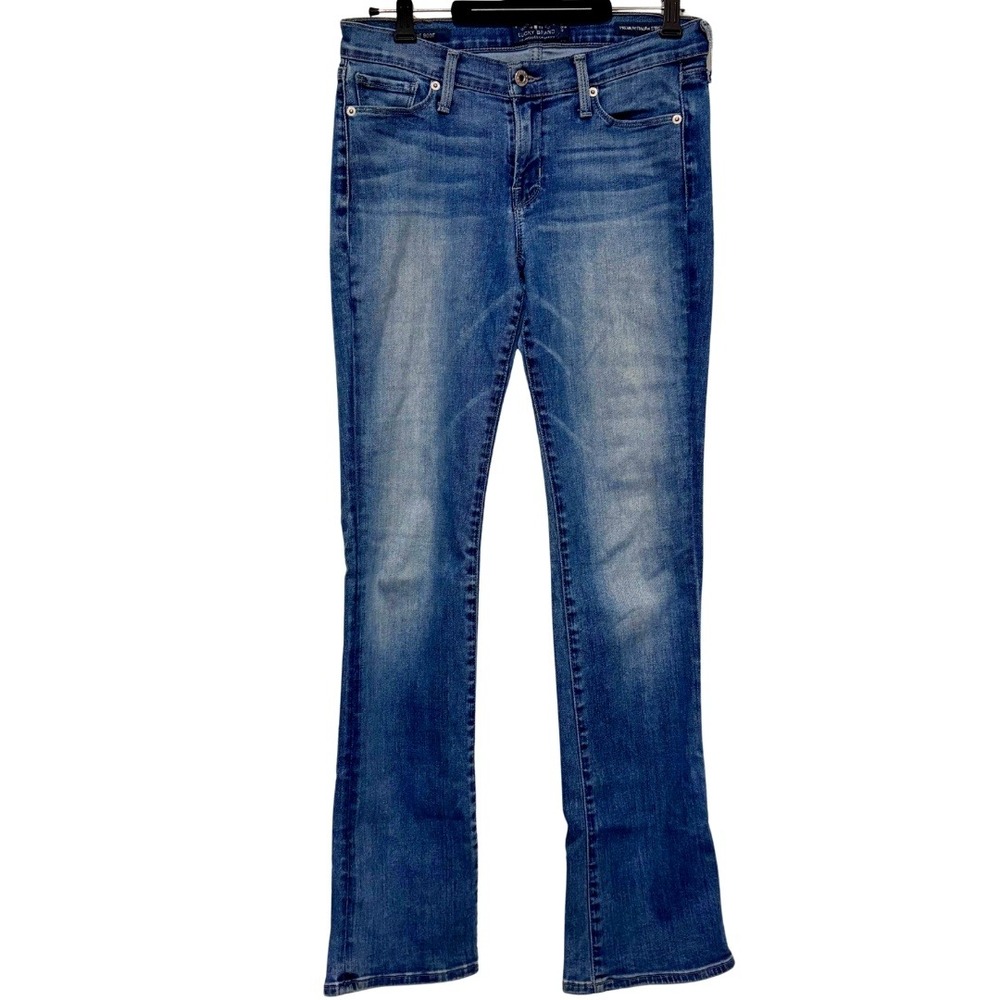 Lucky Brand Premium Italian Stretch Mid-Rise Bootcut Jeans – 'Brooke Boot' Sz 27